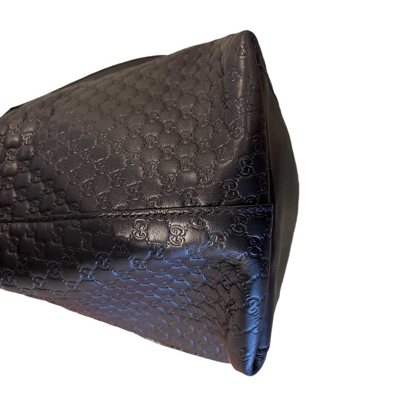 GUCCI Microguccissima Medium Satchel Black - Picture 11 of 17